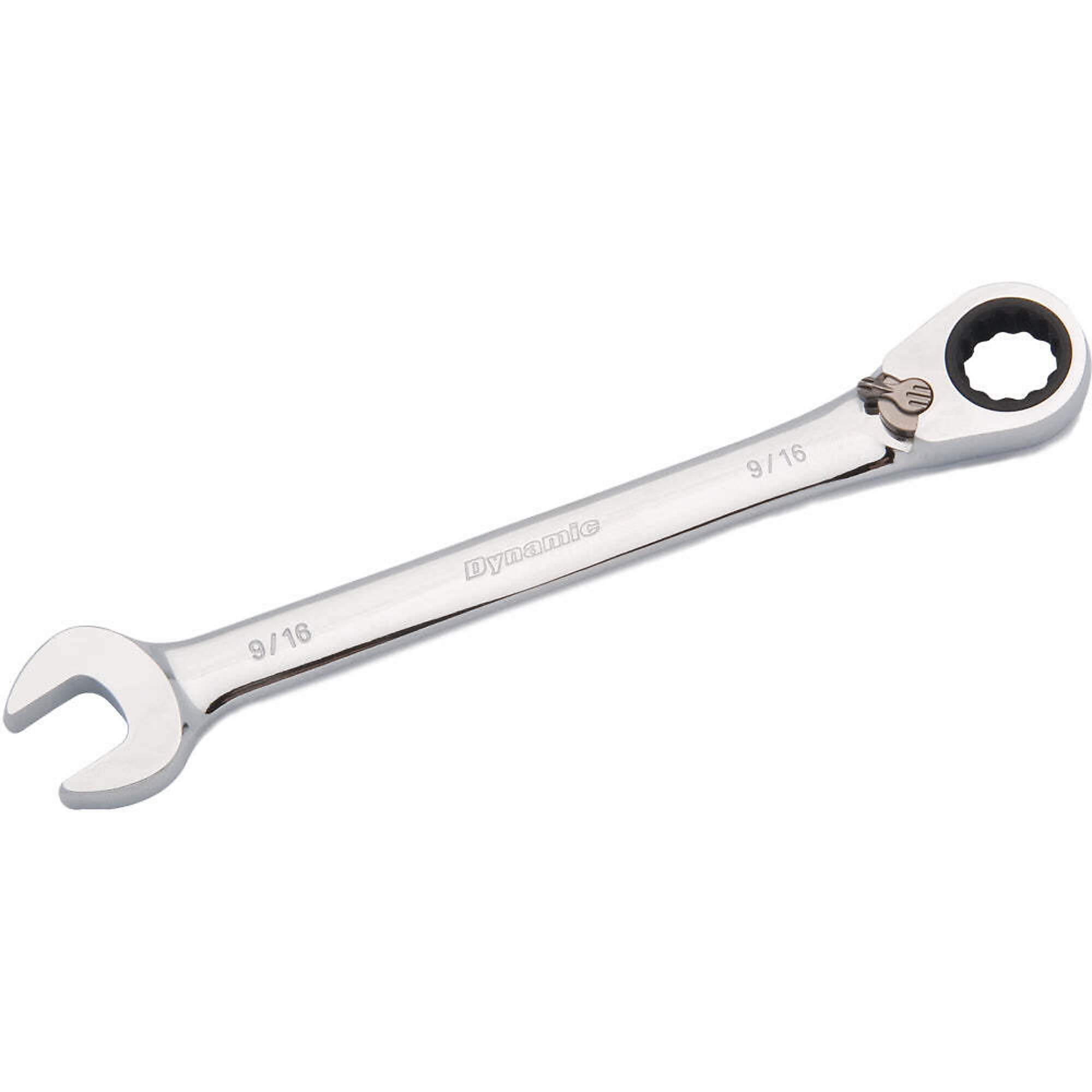 Dynamic Tools 9/16" Reversible Combination Ratcheting Wrench
